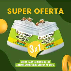 BEEVANA 🎁 3X1  Crema Para Los Dolores Y Articulaciones