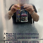 ¡Brillo Total! Desmanchador Potente para Vidrios de Baño