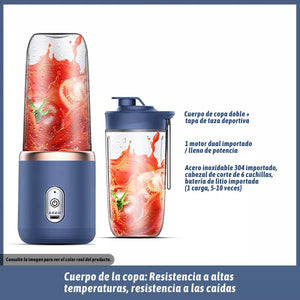 Licuadora Portátil: Batidos Frescos en Cualquier Lugar