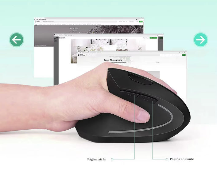 Mouse Ergonómico: Comodidad y Precisión Todo el Día